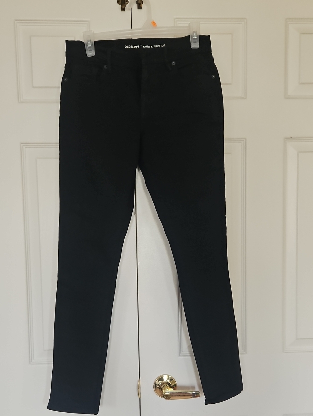 Old Navy Black Curvy Skinny Jeans
